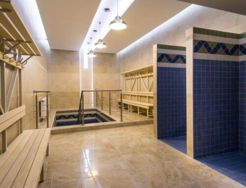 Marokkóban egy fürdő